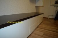 10,12,2014. мебель в гостиную, Горка 2600*400*2200. фасады МДФ крашеный белый глянец, фурнитура Blum Tandembox Plus Tip-on.