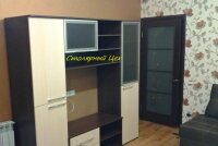 24.01.2014. Горка 2200х2000х500. корпус ЛДСП 16мм. Krono цвет Венге и Дуб молочный. фурнитура Linken. ручки ODZK.