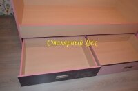 Кровать детская 1900*800*970. ЛДСП 18мм. ЭГГЕР цвет Дуб кремона.