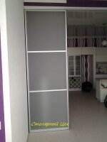 Подвесная межкомнатная перегородка 2700*3400. профиль алюминий Indeco Qwebec.