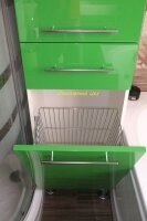 12,04,2014 мебель для ванной комнаты, пенал, тумба, шкафчик в нише.фасады МДФ крашенный. фурнитура BLUM.